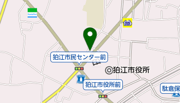 白鳥クリーナース狛江店の地図画像