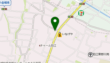 ピザハット狛江西野川店の地図画像