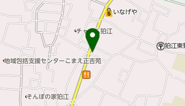 岩田動物病院の地図画像