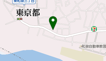 岸ヘアーサロンの地図画像