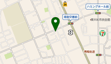 手塚寝具の地図画像