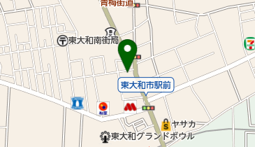 矢嶋電器商会の地図画像