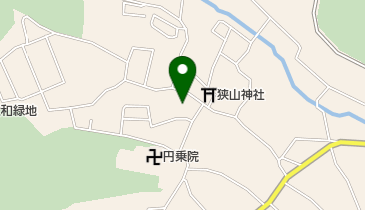 東大和市 狭山公民館の地図画像