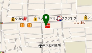 中央キリスト福音教会の地図画像