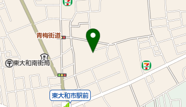 東大和刈穂キリスト教会の地図画像