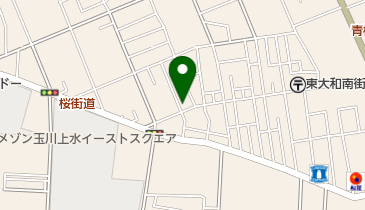 国際クリーニングの地図画像