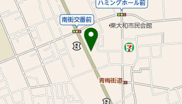 ブルーベリーの地図画像