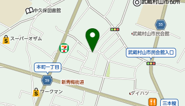 三祐工業株式会社の地図画像