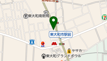 クラブ恋夜の地図画像