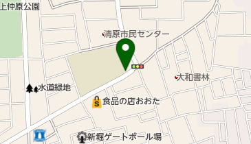 グリーン美容室の地図画像