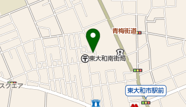 白百合美容室の地図画像