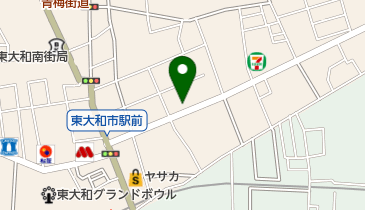 明治安田生命保険相互会社立川支社東大和営業所の地図画像