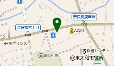 ピーシーデポスマートライフ東大和店の地図画像