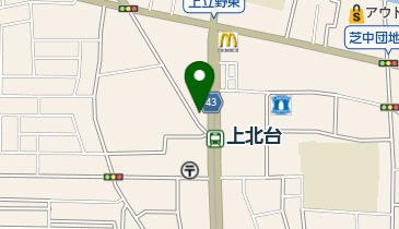 エース薬局の地図画像