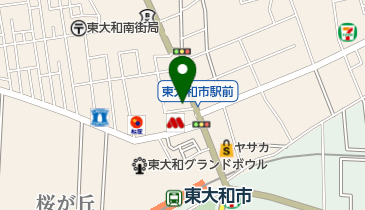 そば処丸越の地図画像