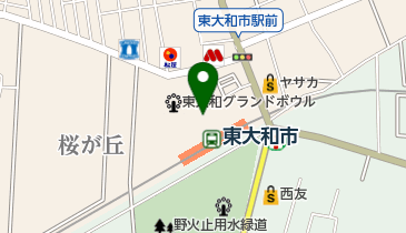 和食ななかまどの地図画像