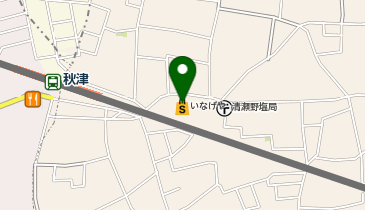 パシオス秋津店の地図画像