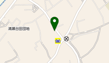 富士クリーニング店の地図画像