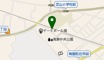 ササハラスポーツの地図画像