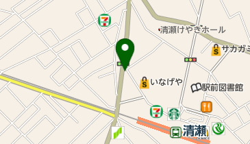 ワイズヘアーの地図画像