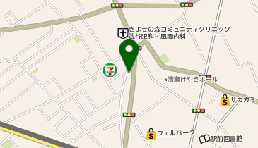 株式会社アサクラメガネ清瀬店の地図画像