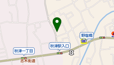 カットショップ髪職人の地図画像