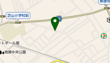 たかみ理容の地図画像