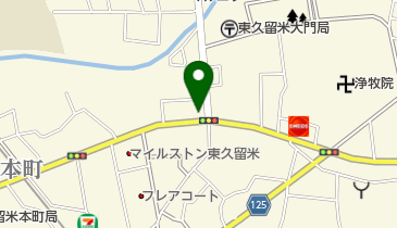 土居治療院の地図画像