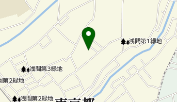 東久留米市 浅間町地区センターの地図画像