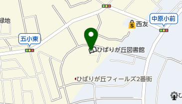 東久留米市 南部地域センターの地図画像