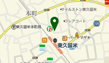 広岡ダンススクールの地図画像