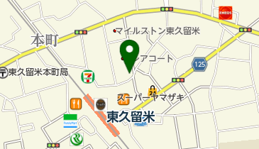 Honeybeeイングリッシュスクールの地図画像