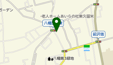 マルセンクリーニング店の地図画像