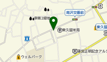 若葉クリーニングの地図画像