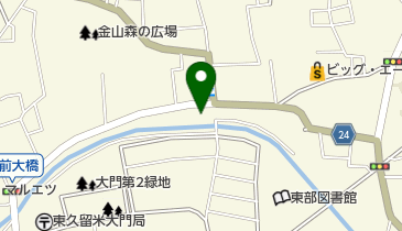 並木ふとん店の地図画像