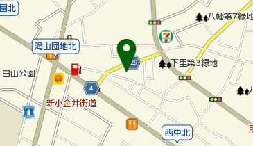 浜中接骨院の地図画像