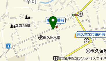 トオヤ動物病院の地図画像