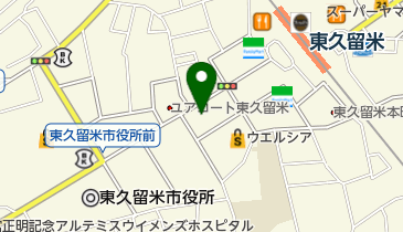 ヘアーコウボウ 西口店の地図画像