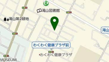 さち美容室の地図画像