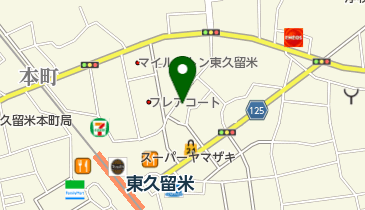 デビューの地図画像