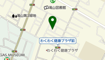 トリミングハウストパーズの地図画像