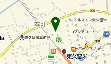 和光メガネの地図画像