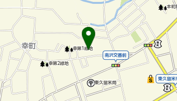 第二喜多の湯の地図画像