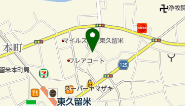 ヘアーサロンハヤシの地図画像