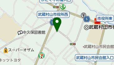 村山福音教会の地図画像