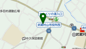 東京スリーアール武蔵村山店の地図画像