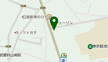 ホームズ動物病院の地図画像