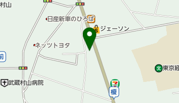 株式会社西原屋 武蔵村山店の地図画像