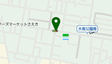 ウエノ理容室の地図画像