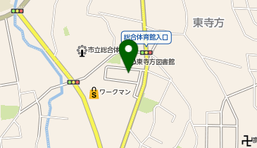 東寺方集会所の地図画像